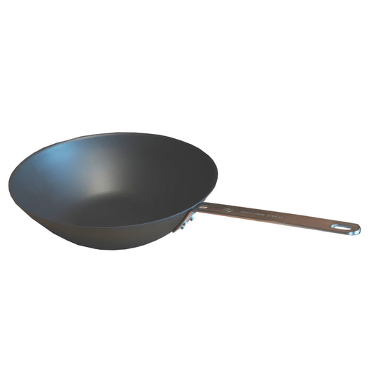 Carbon steel wok pan